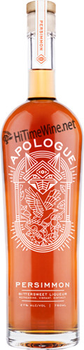 Picture of APOLOGUE PERSIMMON BITTERWEET LIQUEUR 27% 750ml