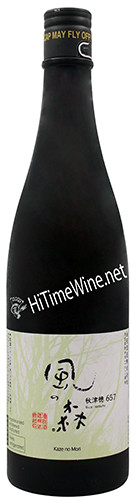picture of KAZE NO MORI "WIND OF THE WOODS" JUNMAI MUROKA NAMA GENSHU SAKE 720 milliliter bottle