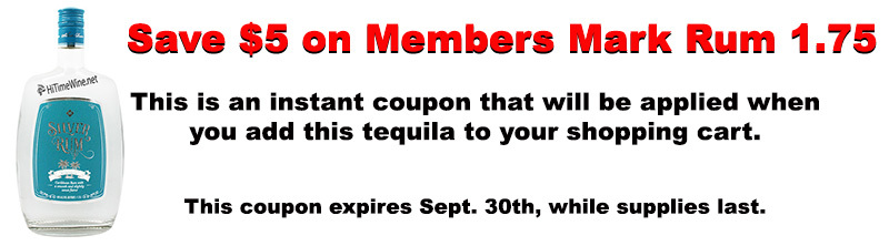 Save $5 on Members Mark Rum 1.75L