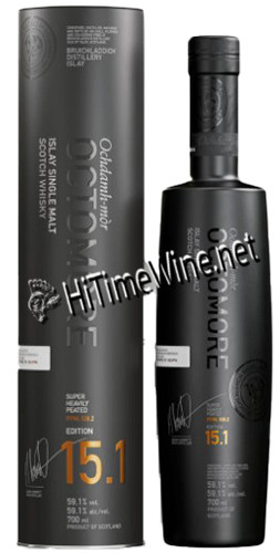 BRUICHLADDICH OCTOMORE 15.1 59.1% 700ML ISLAY SINGLE MALT SCOTCH