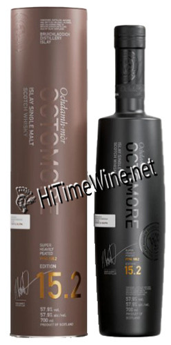 BRUICHLADDICH OCTOMORE 15.2 57.9% 700ML ISLAY SINGLE MALT SCOTCH
