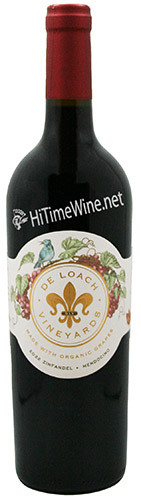 DELOACH 2022 ZINFANDEL ORGANIC MENDOCINO COUNTY 750mL