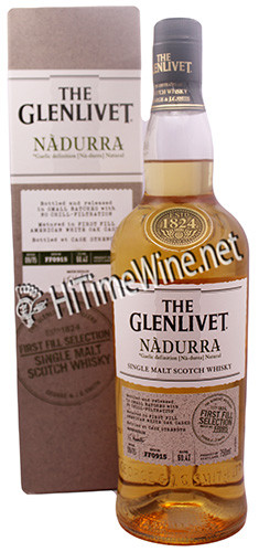 GLENLIVET NADURRA WHITE OAK B:01/15 59.8% 750ML FIRST FILL