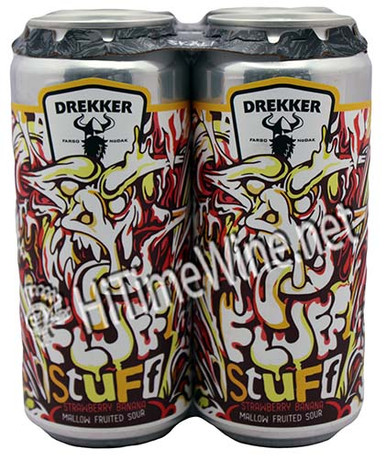 DREKKER BREWING COMPANY, FLUFF STUFF STRAWBERRY BANANA FRUITED