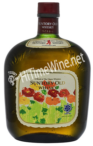 SUNTORY OLD WHISKY POPPIES 1990 43% 700ML BLENDED JAPANESE WHISKY