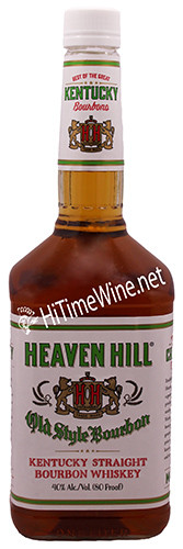 HEAVEN HILL WHITE LABEL 4YR 40% 1LT KENTUCKY STRAIGHT BOURBON WHISKEY