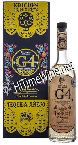 G4 ANEJO TEQUILA DIA DE MADERA DE MUERTOS 2025 43% LIMITED RELEASE