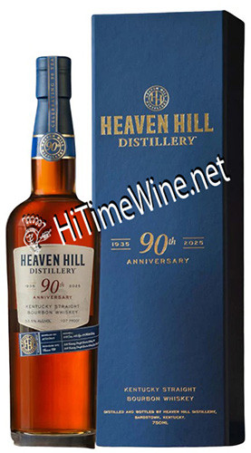 HEAVEN HILL 90TH ANNIVERSARY 9YR 53.5% 750ML KENTUCKY STRAIGHT