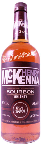 HENRY MCKENNA WHISKEY 1 LITER KENTUCKY STRAIGHT BOURBON WHISKEY