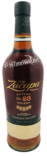 RON ZACAPA 23 YEAR SOLERA RUM 750ML GRAN RESERVA SOLERA