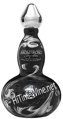 ASOMBROSO ULTRAFINO SILVER EROS TEQUILA 40% 750ML BLACK/SILVER