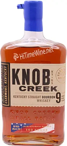 KNOB CREEK 250TH INDEPENDENCE EDITION 50% 750ML 9YR KENTUCKY