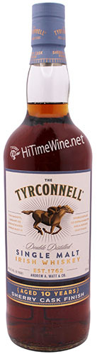 TYRCONNELL 10 YEAR SHERRY FINISH 750ML SINGLE MALT IRISH WHISKEY