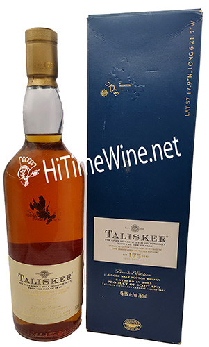 TALISKER 175TH ANNIVERSARY 45.8% 750ML ISLE OF SKYE SINGLE MALT