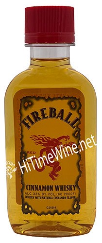 FIREBALL CINNAMON WHISKY 33% 100ML WHISKY WITH NATURAL CINNAMON