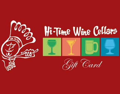 Hi-Time Wine Cellars Gift Card