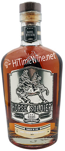 HORSE SOLDIER BARREL STRENGTH BOURBON 750MLKSBW