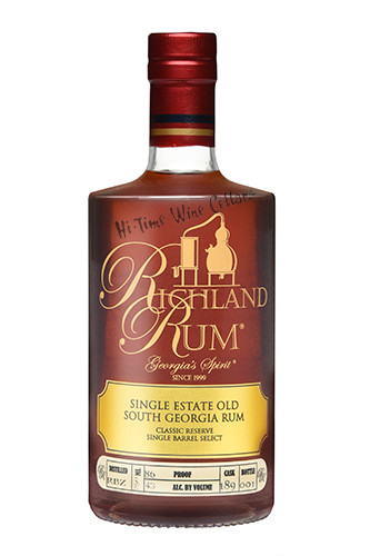 RICHLAND ARTISAN GEORGIA AGED RUM 750 HANDCRAFTED IN SMALL BATCHES
