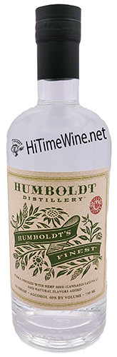 HUMBOLDT DISTILLERY HEMP INFUSED VODKA 40% 750ML; FORTUNA-HUMBOLDT