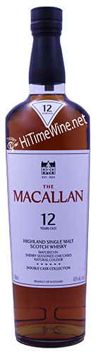 MACALLAN DOUBLE CASK 12YR 750ML HIGHLAND SINGLE MALT SCOTCH WHISKY
