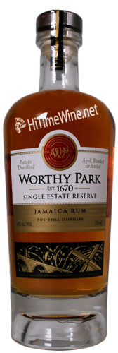 WORTHY PARK SINGLE ESTATE RESERVE RUM 750