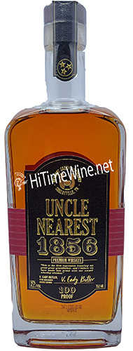 UNCLE NEAREST 1856 WHISKEY 50% 750ML NEAREST GREEN DISTILLERY