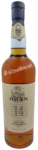 OBAN 14YR 43% 750ML LIMITED EDITION HIGHLAND SINGLE MALT SCOTCH WHISKY