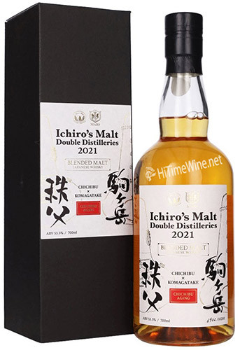 ICHIRO'S MALT DOUBLE DISTILLERIES 2021 53.5% 700ML CHICHIBU