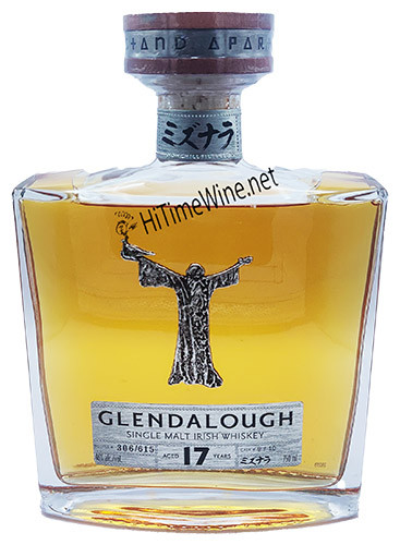 GLENDALOUGH 17YR IRISH WHISKY 750ML AGED IN MIZUNARA JAPANESE OAK