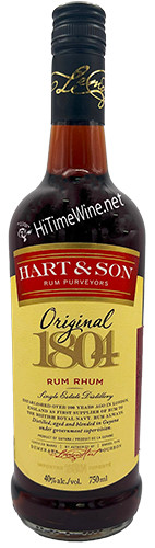 LEMON HART ORIGINAL 1804 RUM 40% 750ML DEMERARA FROM GUYANA