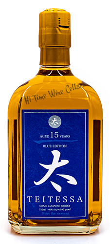  15 Years ウイスキー 750ml TEITESSA 15YR BLUE EDITION 40% 750ML JAPANESE SINGLE GRAIN WHISKEY