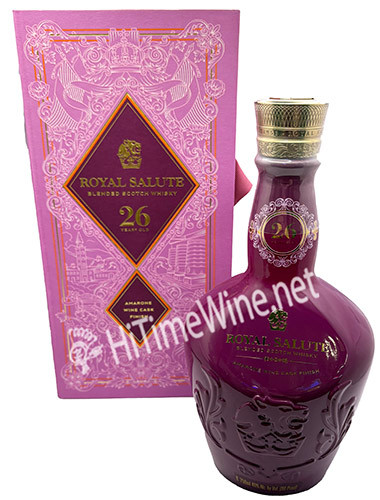 ウイスキー Chivas Regal  Salute 750ml CHIVAS ROYAL SALUTE 26YR OAK CASK 750ML AMARONE WINE CASKS FINISH