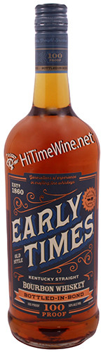 EARLY TIMES BOTTLED IN BOND 100PF 1LT KENTUCKY STRAIGHT BOURBON