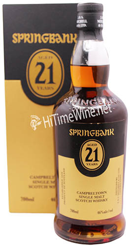 SPRINGBANK 21YR 46% 700ML 2024 CAMPBELTOWN SINGLE MALT SCOTCH WHISKY