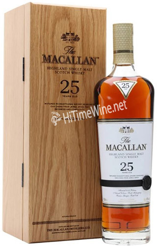 MACALLAN 25YR 2024 43% 750ML HIGHLAND SINGLE MALT SCOTCH WHISKY