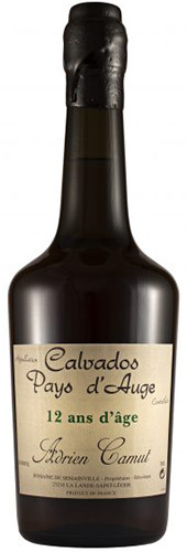CAMUT 12YR CALVADOS 40% 750ML PAYS D' AUGE; Normandy, France