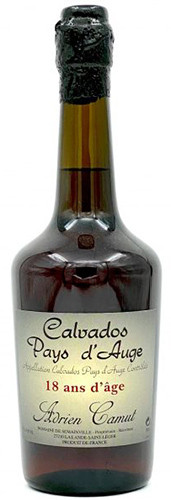 CAMUT 18YR CALVADOS 41% 750ML ADRIEN PAYS D' AGUGE; Normandy, France
