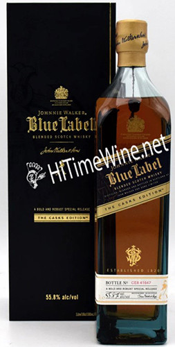 JOHNNIE WALKER BLUE LABEL CASK EDITION 55.8% 700ML BLENDED SCOTCH
