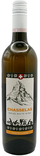 CAVE DE LA COTE 2021 CHASSELAS /FENDANT SWISS, SWITZERLAND