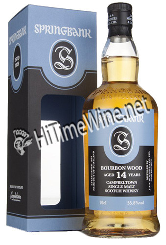 ウイスキー SPRINGBANK CAMPBELTOWN MALT 750ml SPRINGBANK 14YR BOURBON WOOD 55.8% 750ML CAMPBELTOWN SINGLE MALT