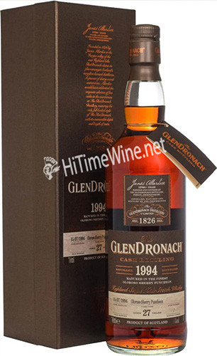 GLENDRONACH 27YR 1994 HI-TIME 52.8% 700ML 2022; OLOROSSO SHERRY