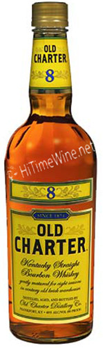 OLD CHARTER 8 BOURBON 40% 750ML BUFFALO TRACE DISTILLERY; KENTUCKY