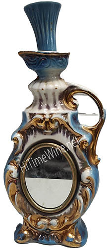 JIM BEAM 1975 DECANTER EMPTY 750ML Mirror Decanter Whiskey Bottle
