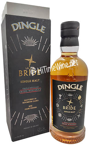 DINGLE LA LE BRIDE RYE WHISKEY 50.5% 700ML RYE CASK FINISH IN