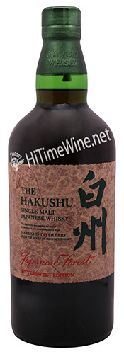 HAKUSHU JAPANESE FOREST 43% 700ML BITTERSWEET EDITION; SINGLE MALT 