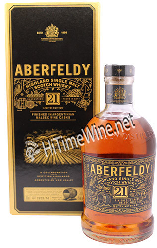 ABERFELDY 21YR ARGENTINIAN MALBEC WINE CASK 46% HIGHLAND SINGLE