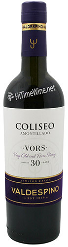 VALDESPINO AMONTILLADO COLISEO V.O.R.S. SHERRY 30-YEAR 500ML
