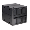 6 Drawer Card Catalog - Black - 1-CCAT-BLK