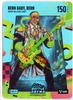 Bo Jackson Battle Arena - Bern Baby, Bern - Bernie Williams - 80's Rad Battlefoil - Glow - 160 - Griffey Set - RAD-177