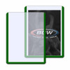 3x4 Topload Card Holder - Green Border - 1-TLCH-GR